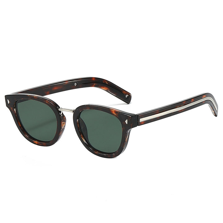 Klassische Oversized Katzenaugen-Sonnenbrille Karnz