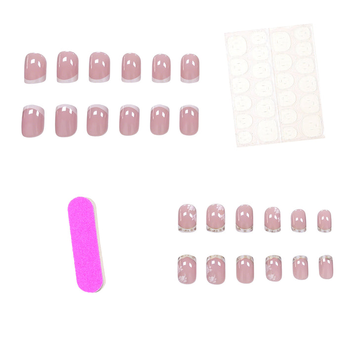 Elegante florale Acryl-Nagelverstärkungen Karnz 1789915777