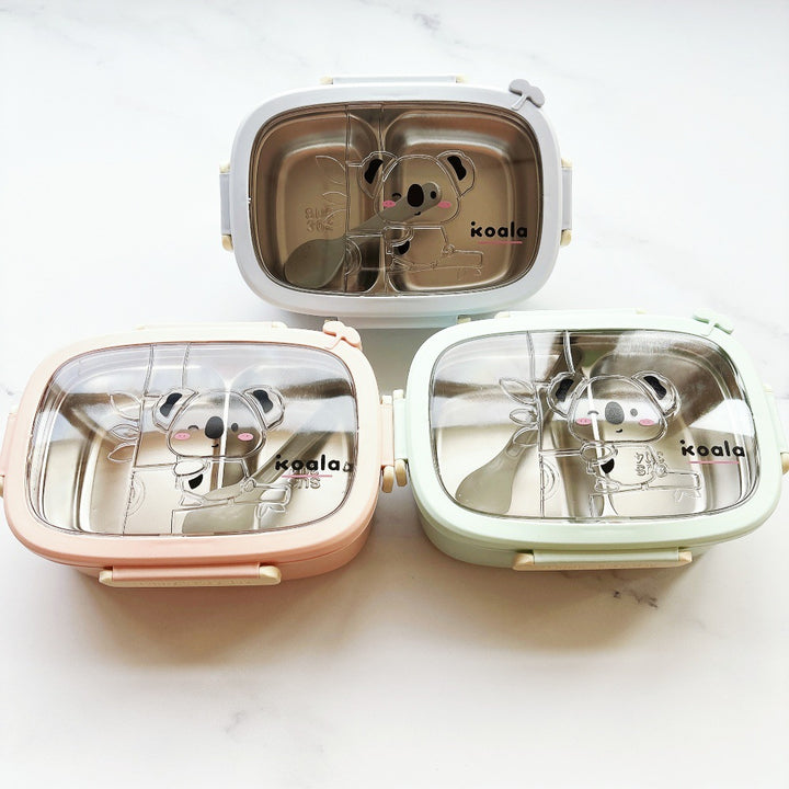 Süßes Koala-Design Edelstahl-Lunchcontainer