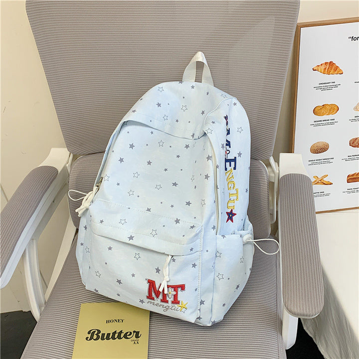 Stylischer mit Sternen verzierten Cordura-Rucksack Karnz