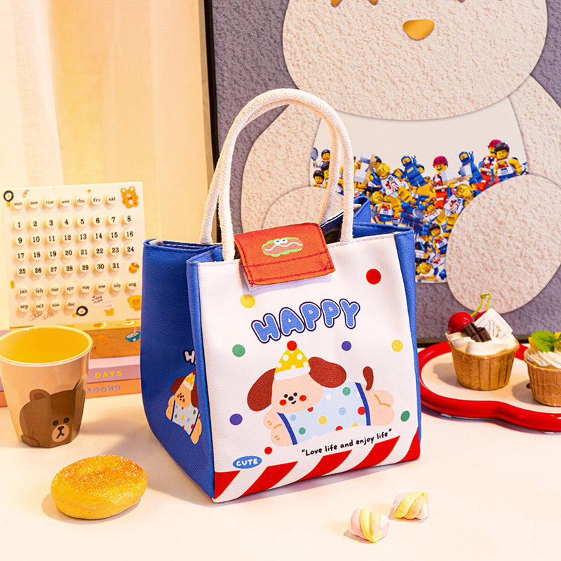 Isolierte Lunch-Tasche mit süßem Bären-Design