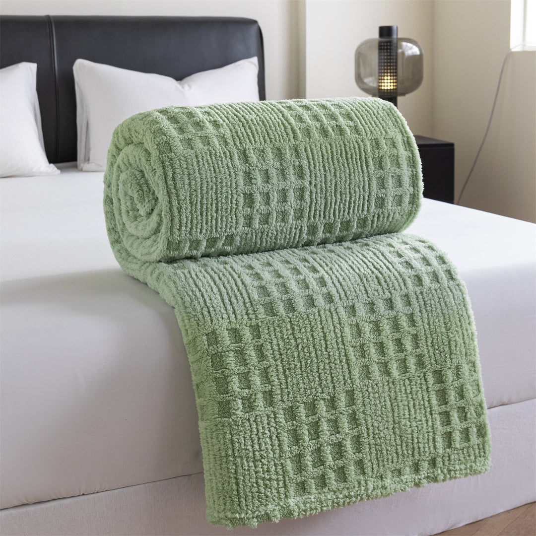 Damen Gemütliche und elegante Plaid-Decke Karnz