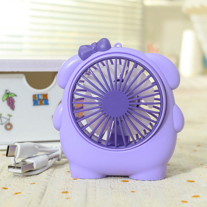 Unisex Handlicher USB Ventilator im Tierdesign Karnz
