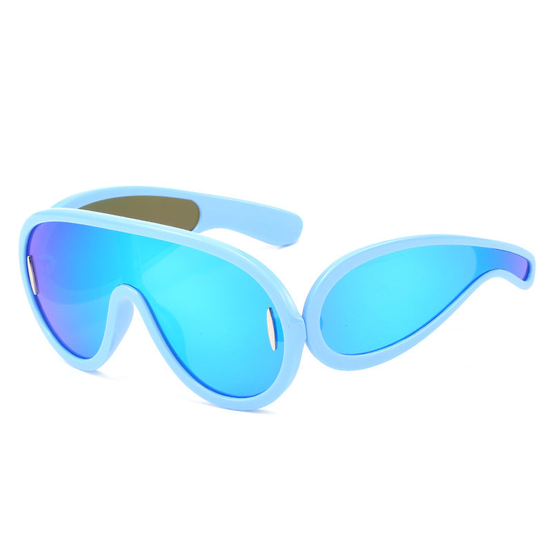 Damen fashion-forward Sportsonnenbrille Karnz