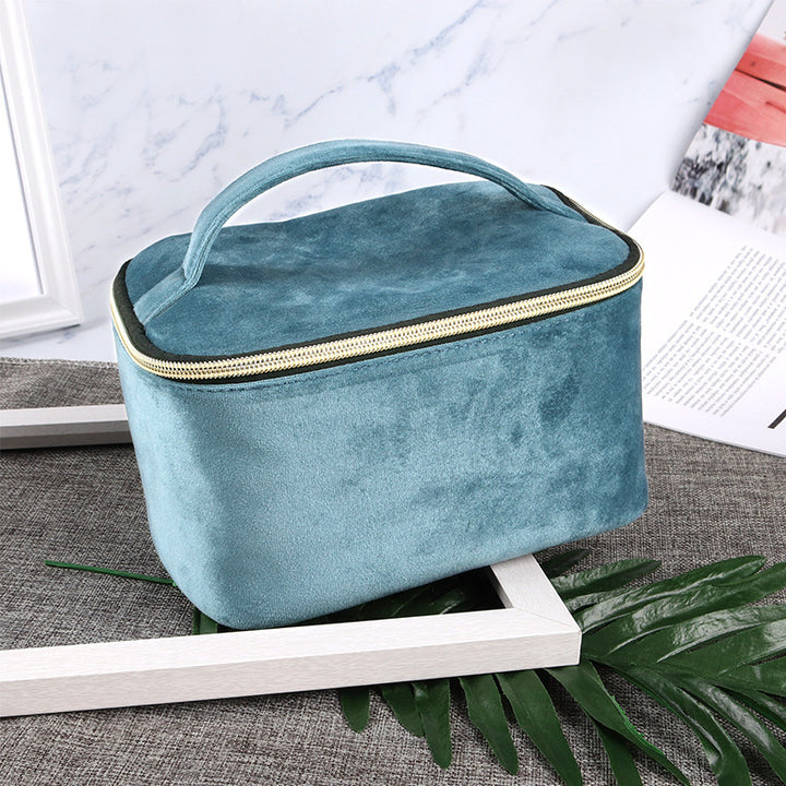 Luxuriöser Samt Kosmetik Organizer