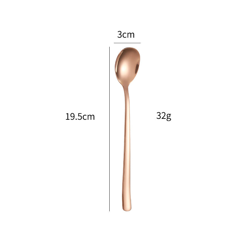 Eleganter und Ergonomischer Dessertlöffel Aus Hochwertigem Edelstahl Karnz