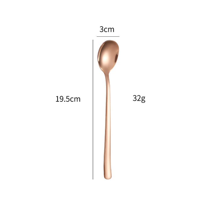 Eleganter und Ergonomischer Dessertlöffel Aus Hochwertigem Edelstahl Karnz