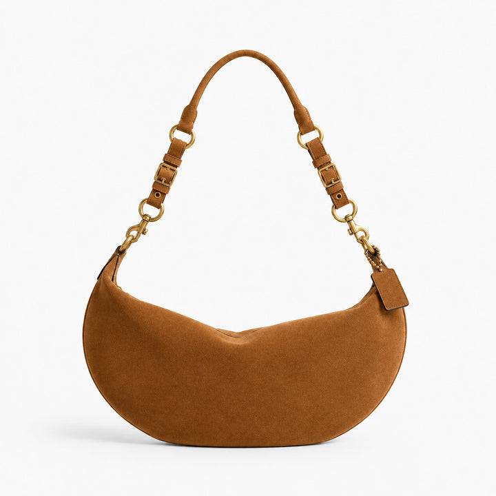 Weiche Wildleder Kurvige Handtasche