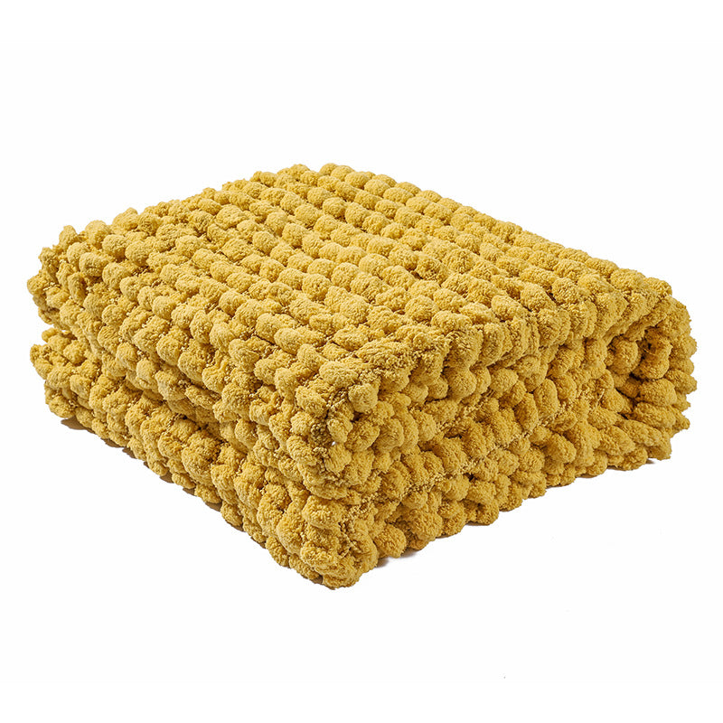 Gemütliche Chenille-Decke