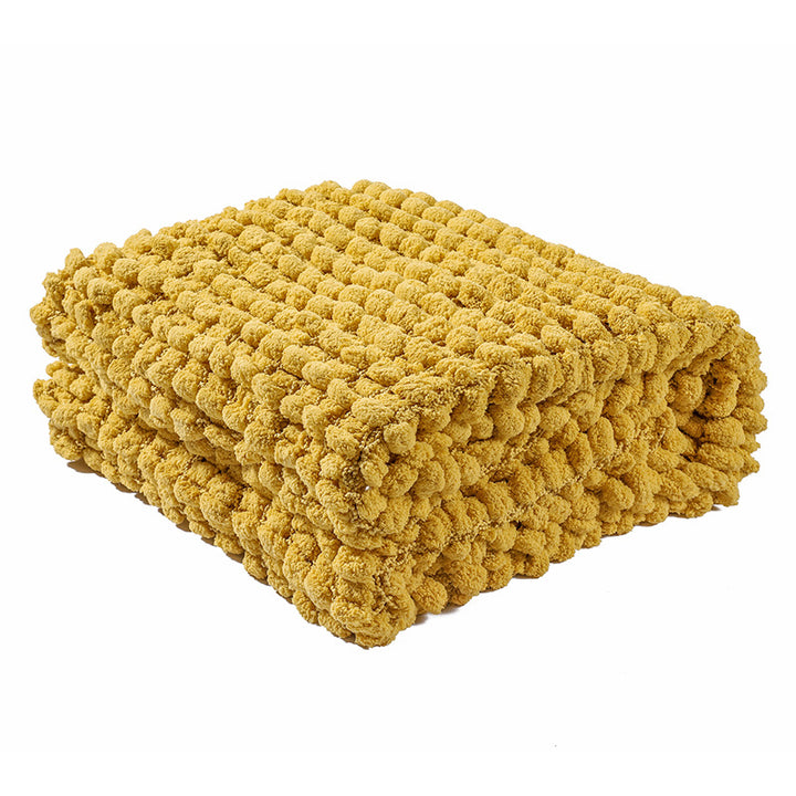 Gemütliche Chenille-Decke