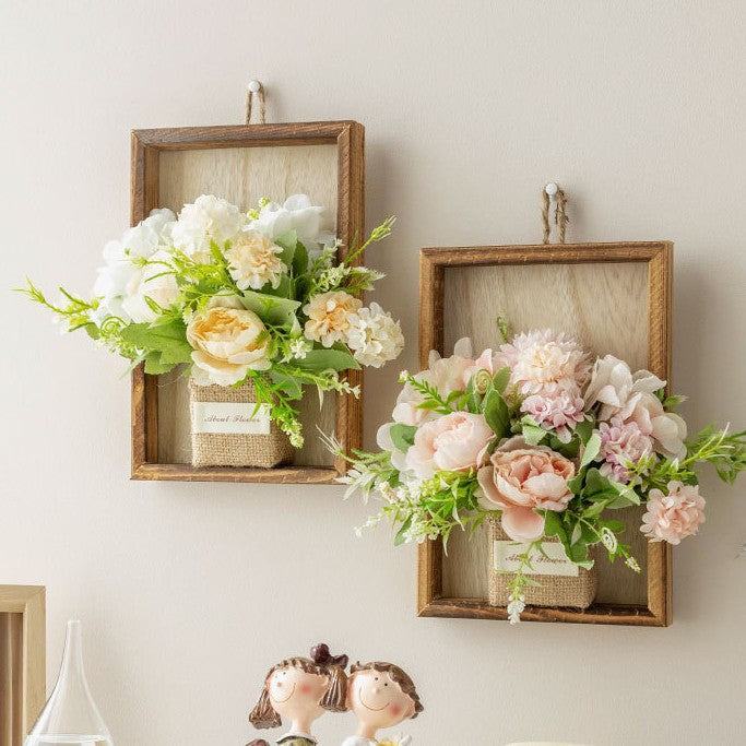 Florales Wandkunst Arrangement