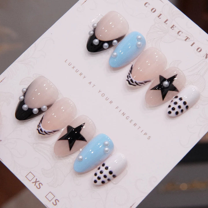 Kreatives Nagelkunst Design