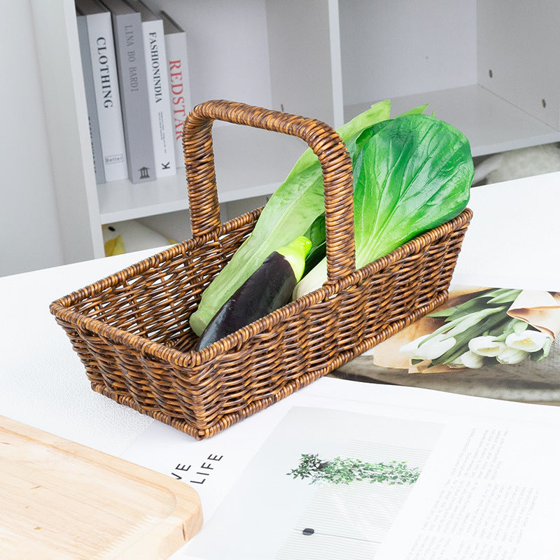 Handgefertigter Weidenlagerkorb Karnz