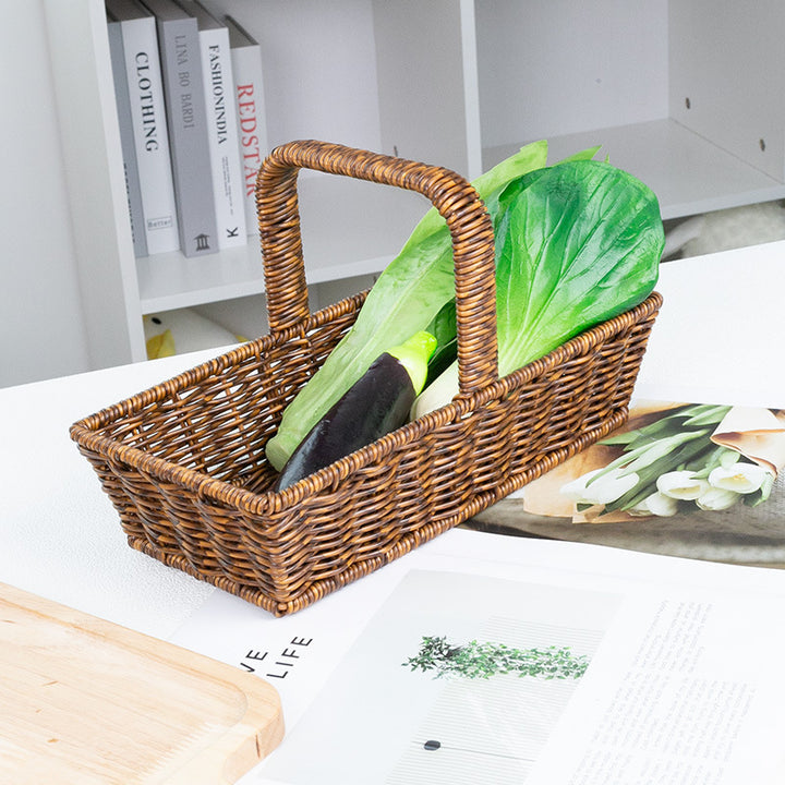 Handgefertigter Weidenlagerkorb Karnz