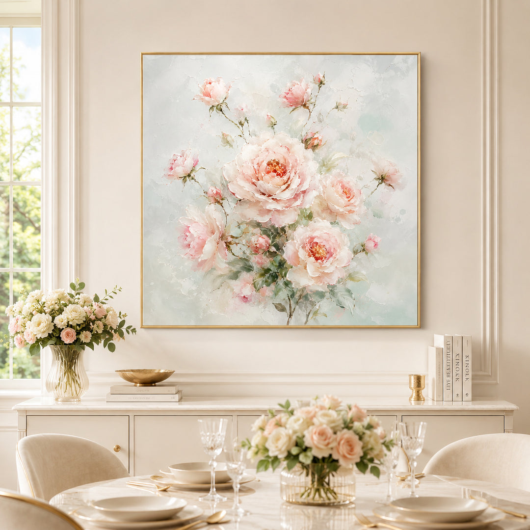 Floral Canvas Wandkunst