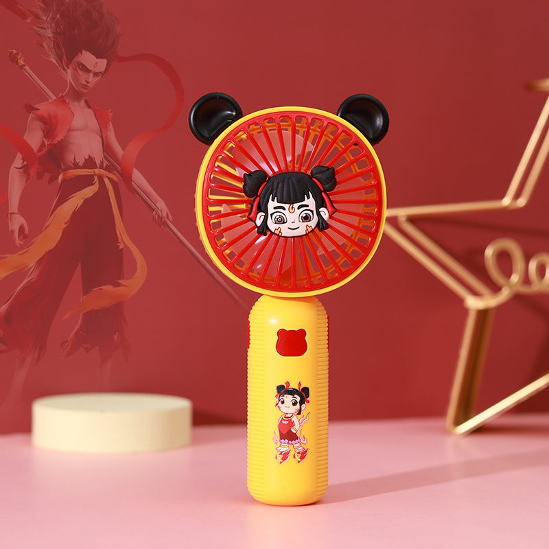Damen Handventilator mit Cartoon-Design Karnz