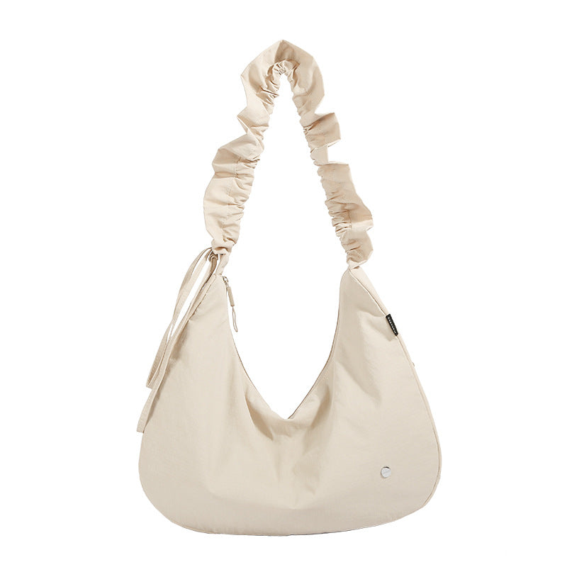 Weiche Stoff schlaffe Schultertasche Karnz