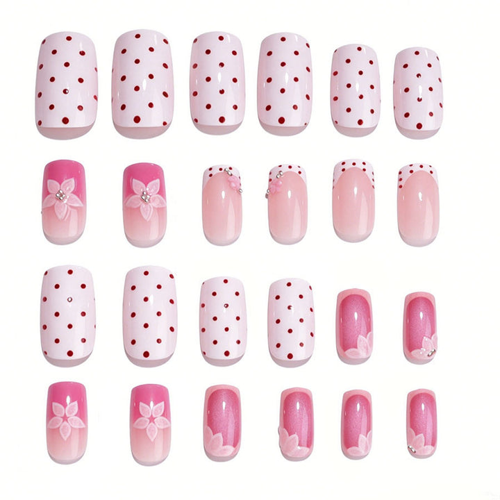 Dekorativer Press-On Nagelkunst-Kit Karnz