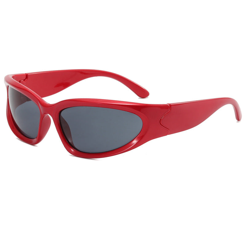 Damen Sportliche Sonnenbrille Karnz