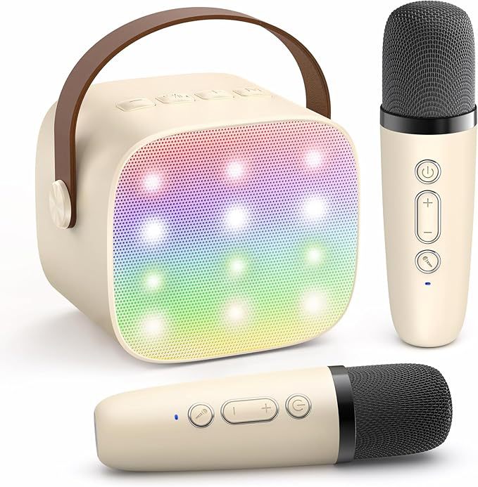 Bluetooth Karaoke Mikrofon und Lautsprecher Set Karnz