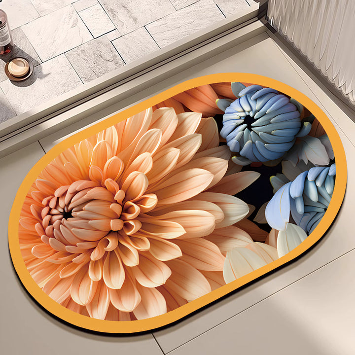 Inspirierender Badezimmer-Bodenmatte Karnz