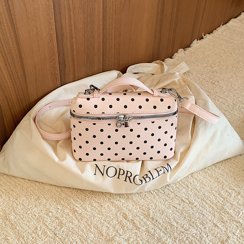 Polka Dot Fashion Handheld Trage Karnz