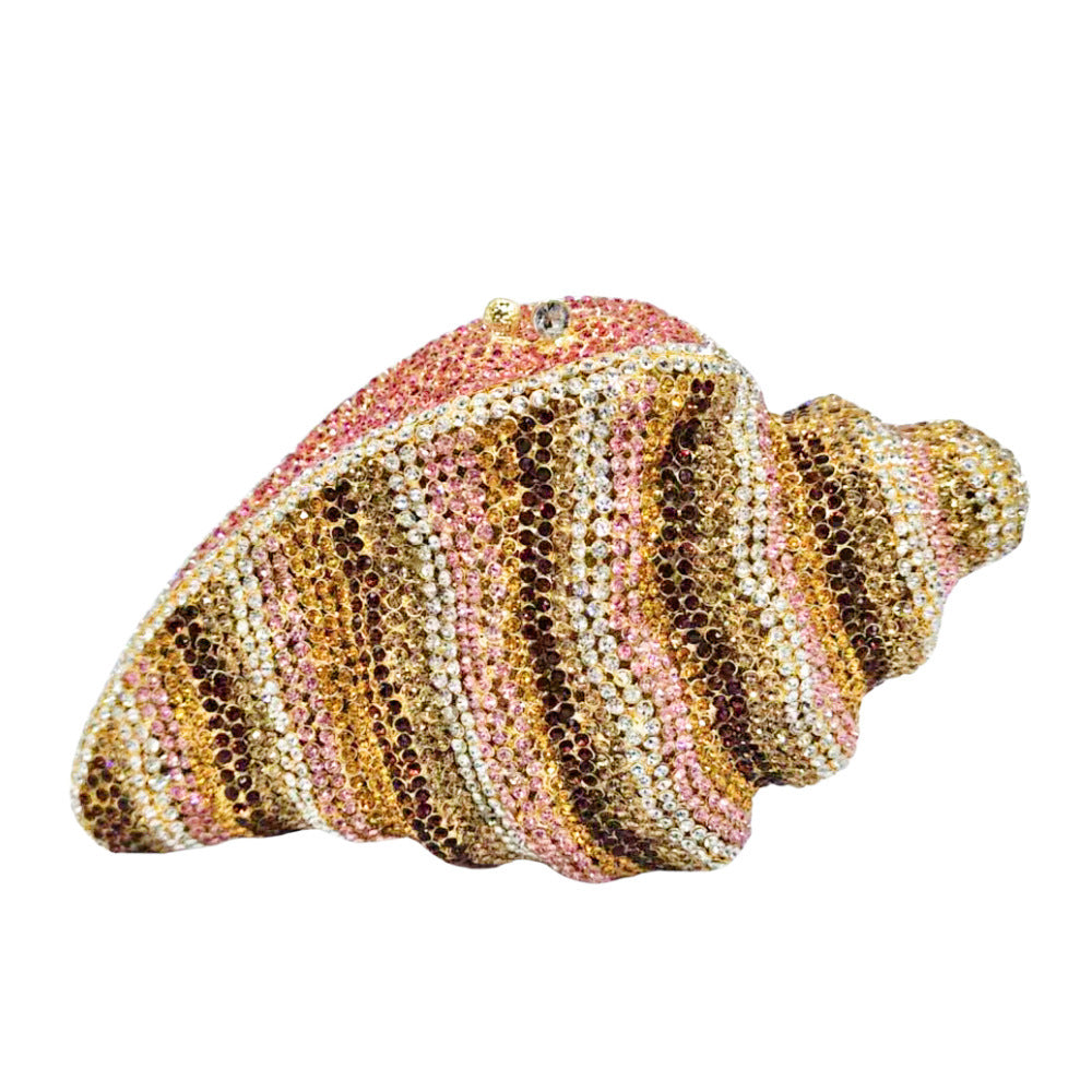 Dekorative Muschelförmige Clutch