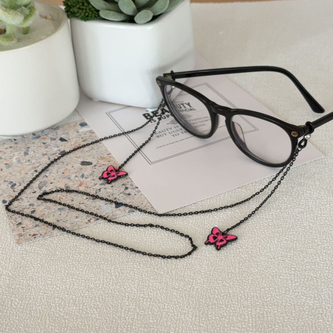 Schmetterlings-Themen-Brillenkettenhalter Karnz
