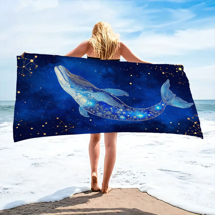 Luxuriöses Übergroßes Strandtuch Karnz