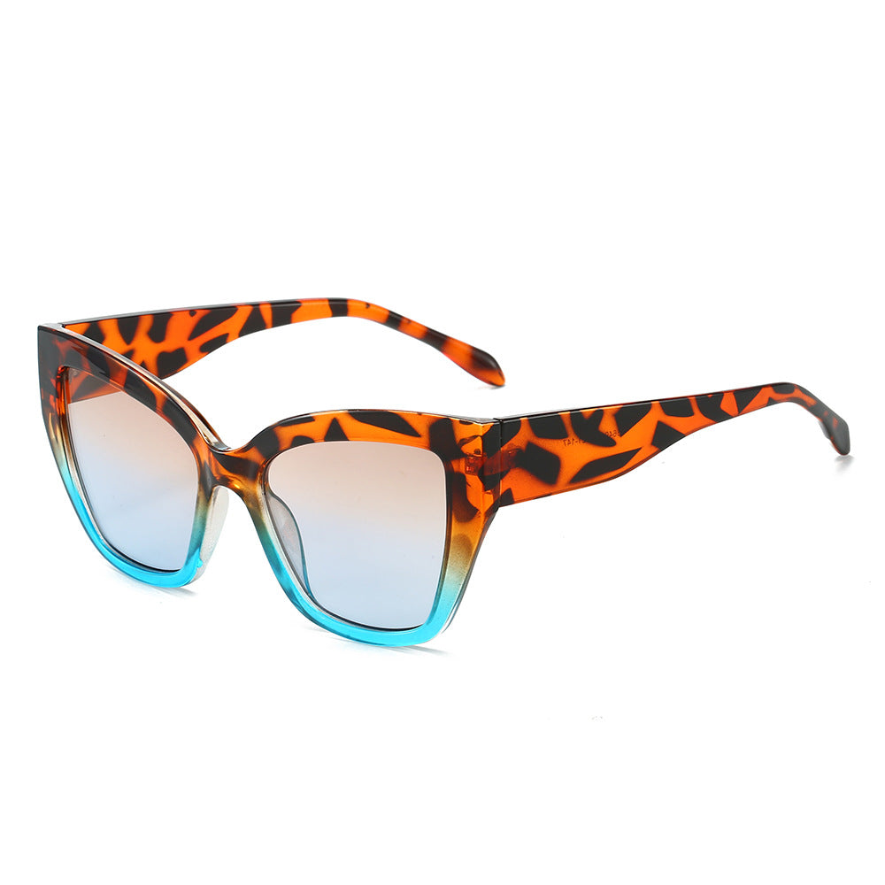Damen Modische Sonnenbrille im trendigen Schildpattdesign Karnz