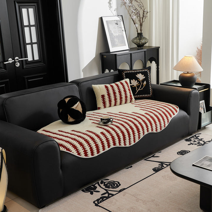 Dekorative Stricksofa-Wurfdecke