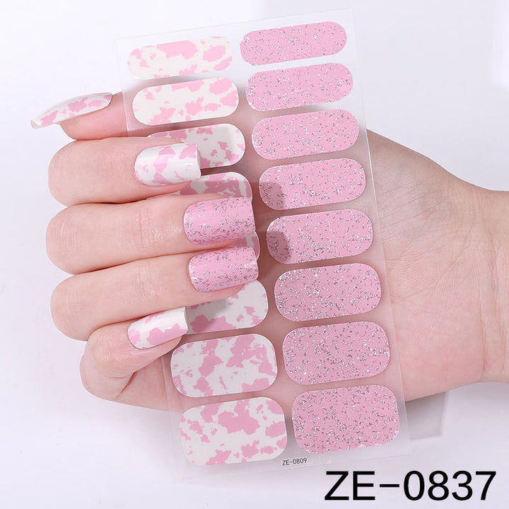 Elegante Nagelkunst Aufkleber
