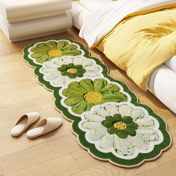 Dekorativer Floral Läufer Teppich
