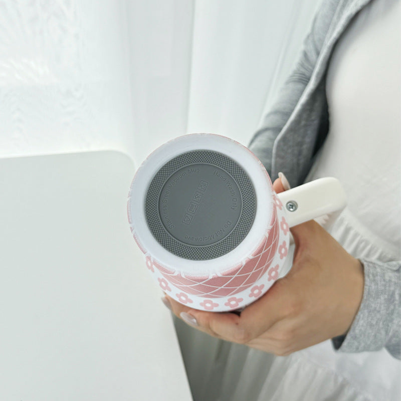 Damen Thermobecher mit fröhlichem Gemüse-Design Karnz