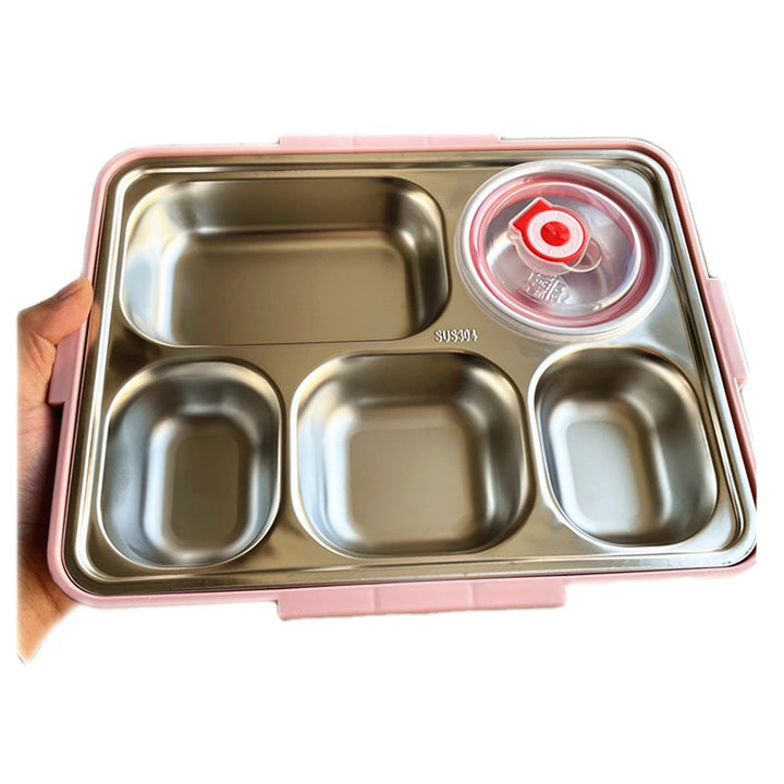 Mehrere Fächer Edelstahl Bento Box