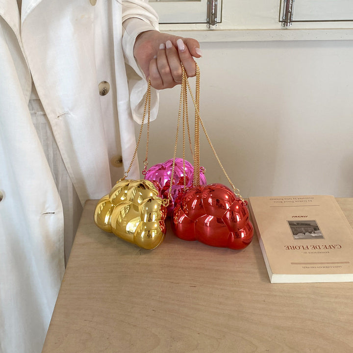 WoElegant Wolkenförmige Abendhandtasche Karnz