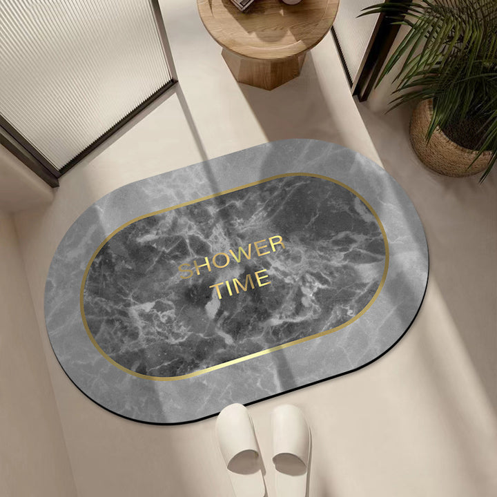 Luxuriöse Marmor Design Badematte