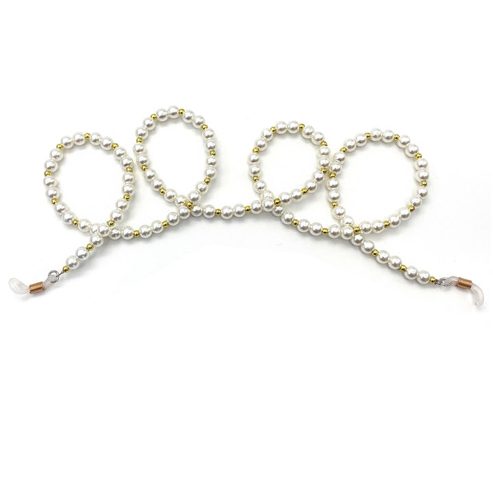Elegante Doppelstrang Brillen Kette Karnz