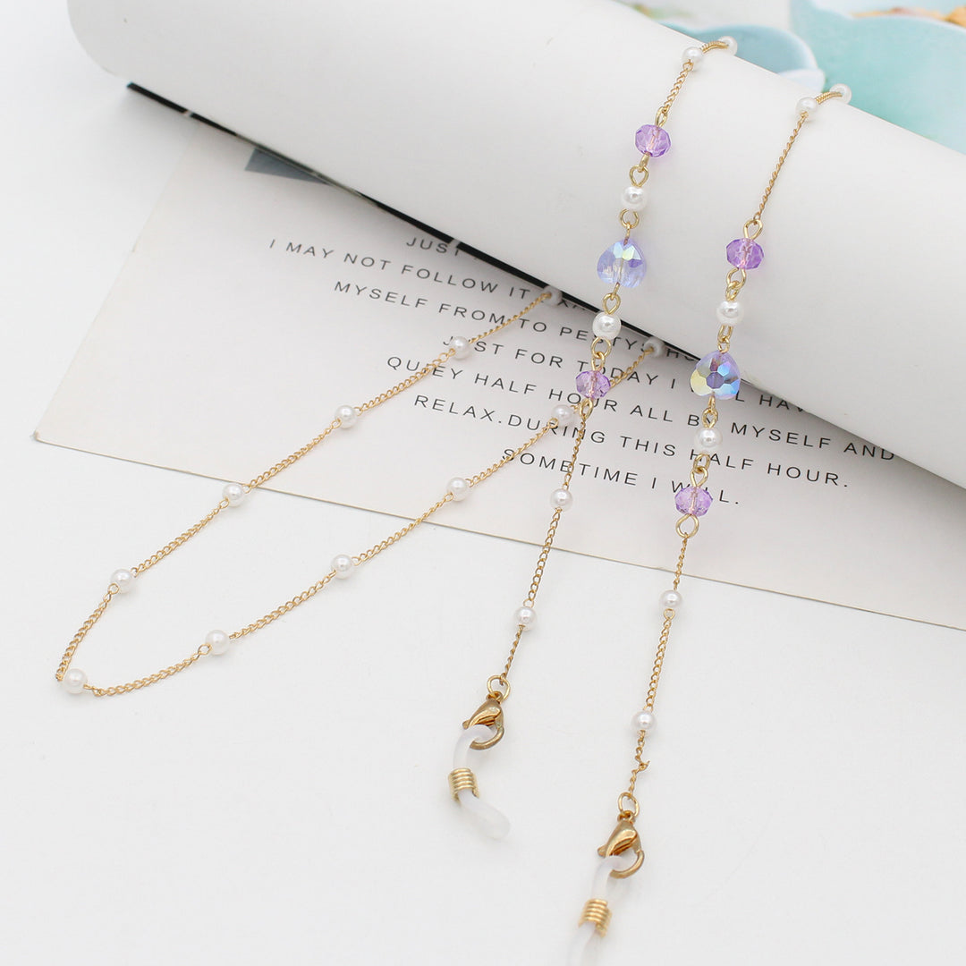 Elegante gestufte Perlenkette Karnz