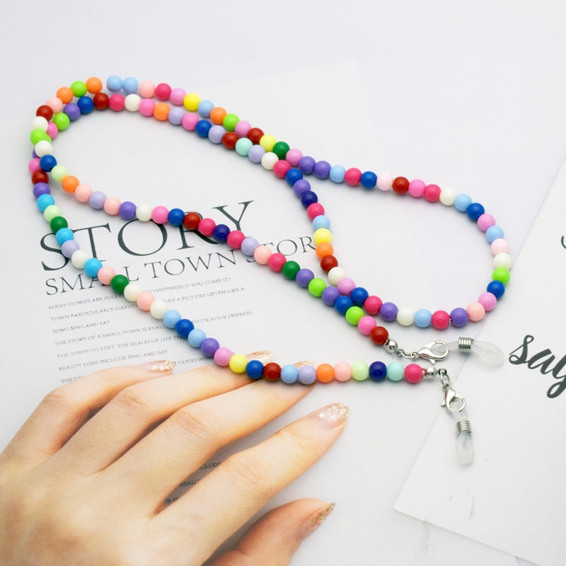 Bunte Perlen-Brillenband Karnz 1786692110