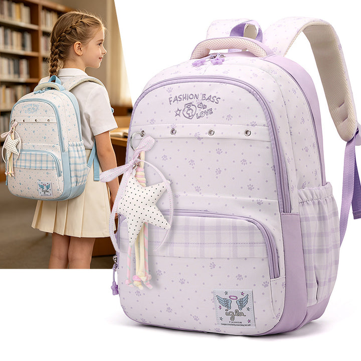 Dekorative Blumenmuster Rucksack Karnz