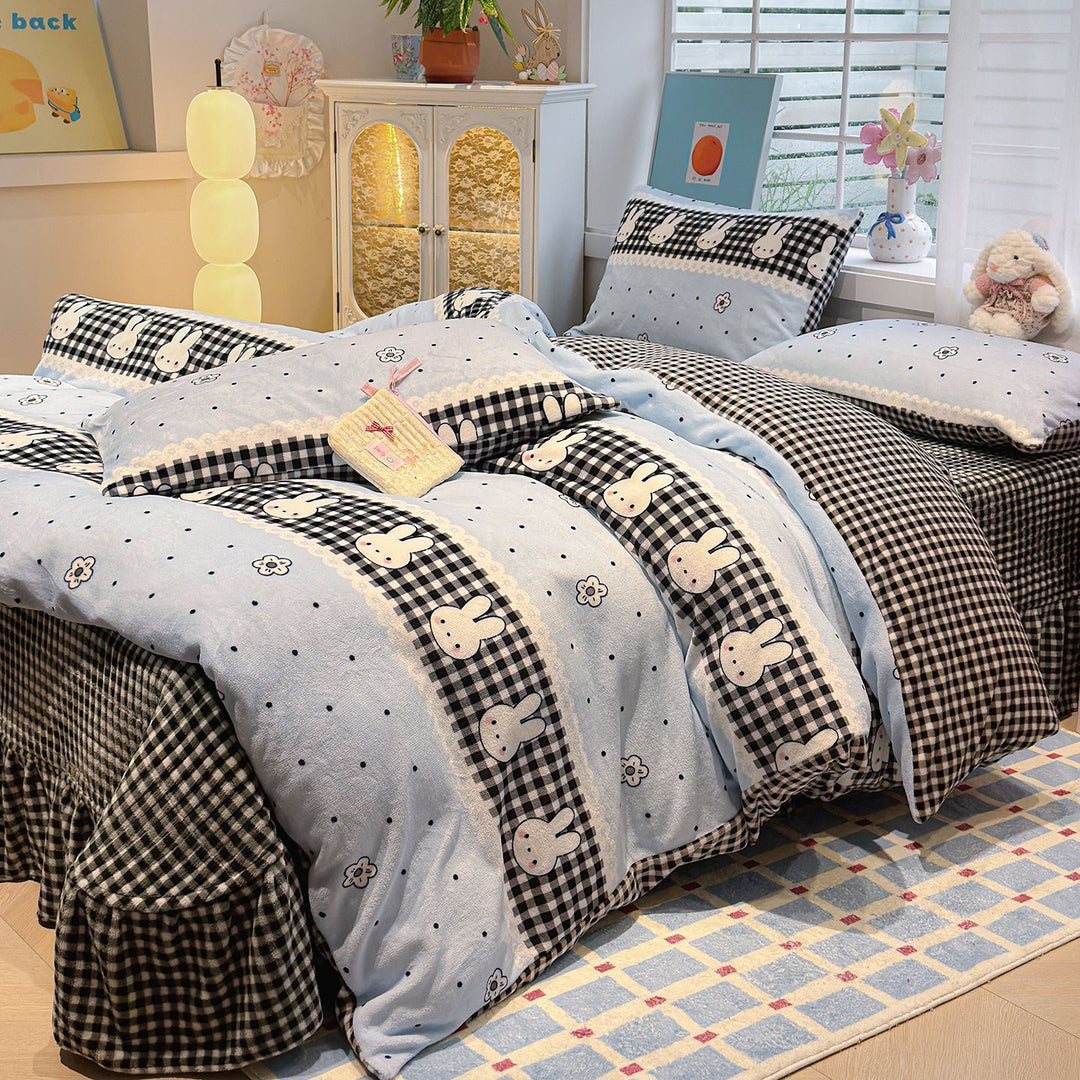 Cartoon Themed Cozy Bettwaren Set