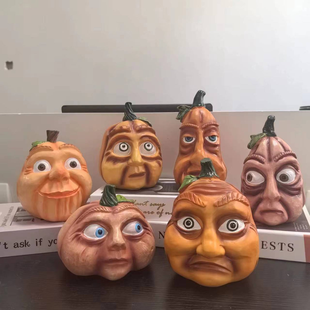 Lustige Kürbisfigur Karnz