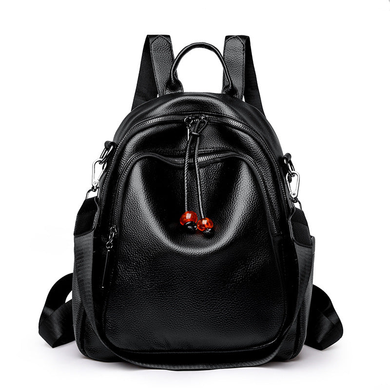 Premium Leder Reise Rucksack Karnz