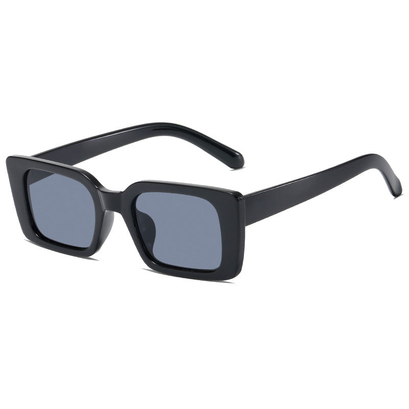 Damen modische quadratische Sonnenbrille mit UV-Schutz Karnz