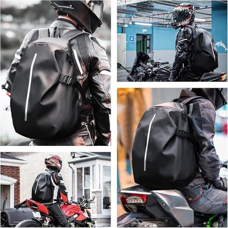 Multifunktionaler Motorrad-Rucksack mit Integrierter Helmtasche Karnz
