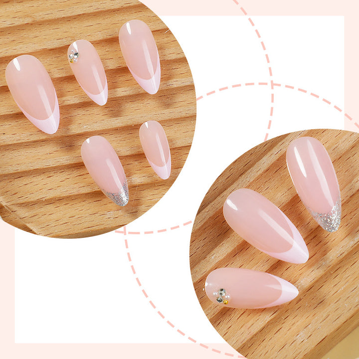 Premium Glänzende Press-On Nagelkollektion Karnz