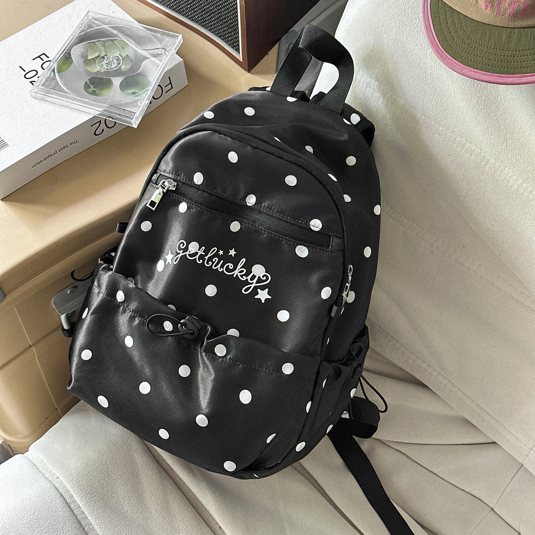 Leichte Rucksack mit Punkten Muster Karnz
