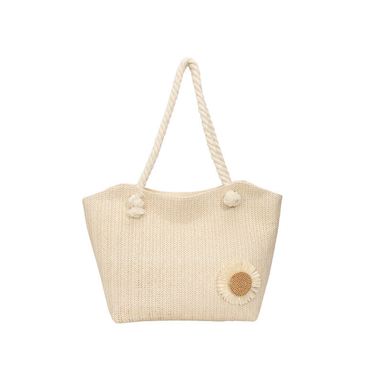 Dekorative florale verziert Strandtasche Karnz