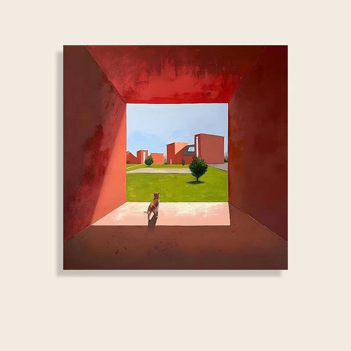 Moderne Minimalistische Wandkunst Druck